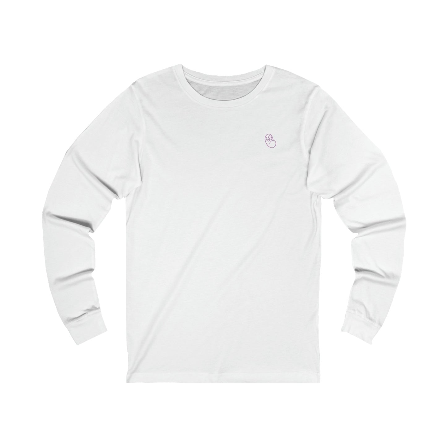 Dying To Live White Long Sleeve (FB)