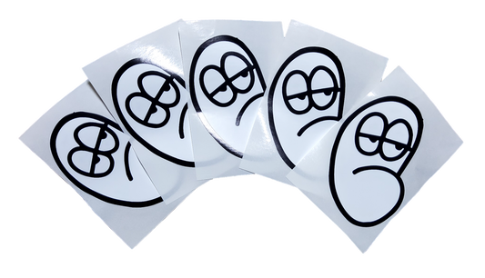 Eggshell Stickers - 5 Pack