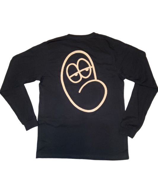 Og Logo Long Sleeve - Black/Sand